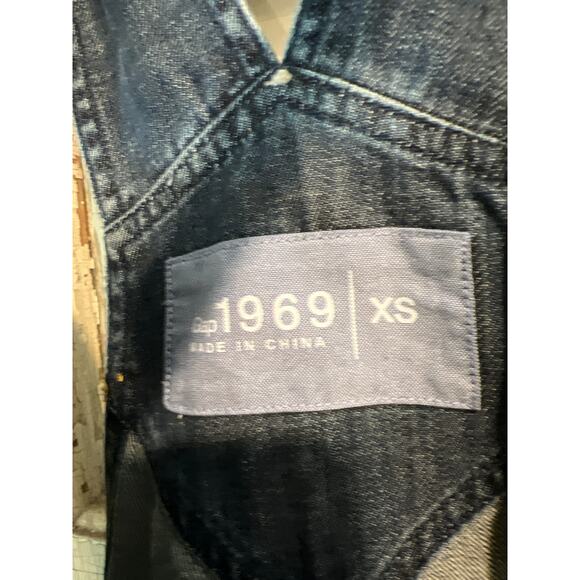 Gap size XS womens denim jean overalls - Picture 3 of 3